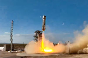 Launch of Blue Origin's NS-21 Mission