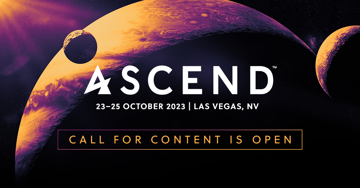 2025 ASCEND Call for Content Submission Guide